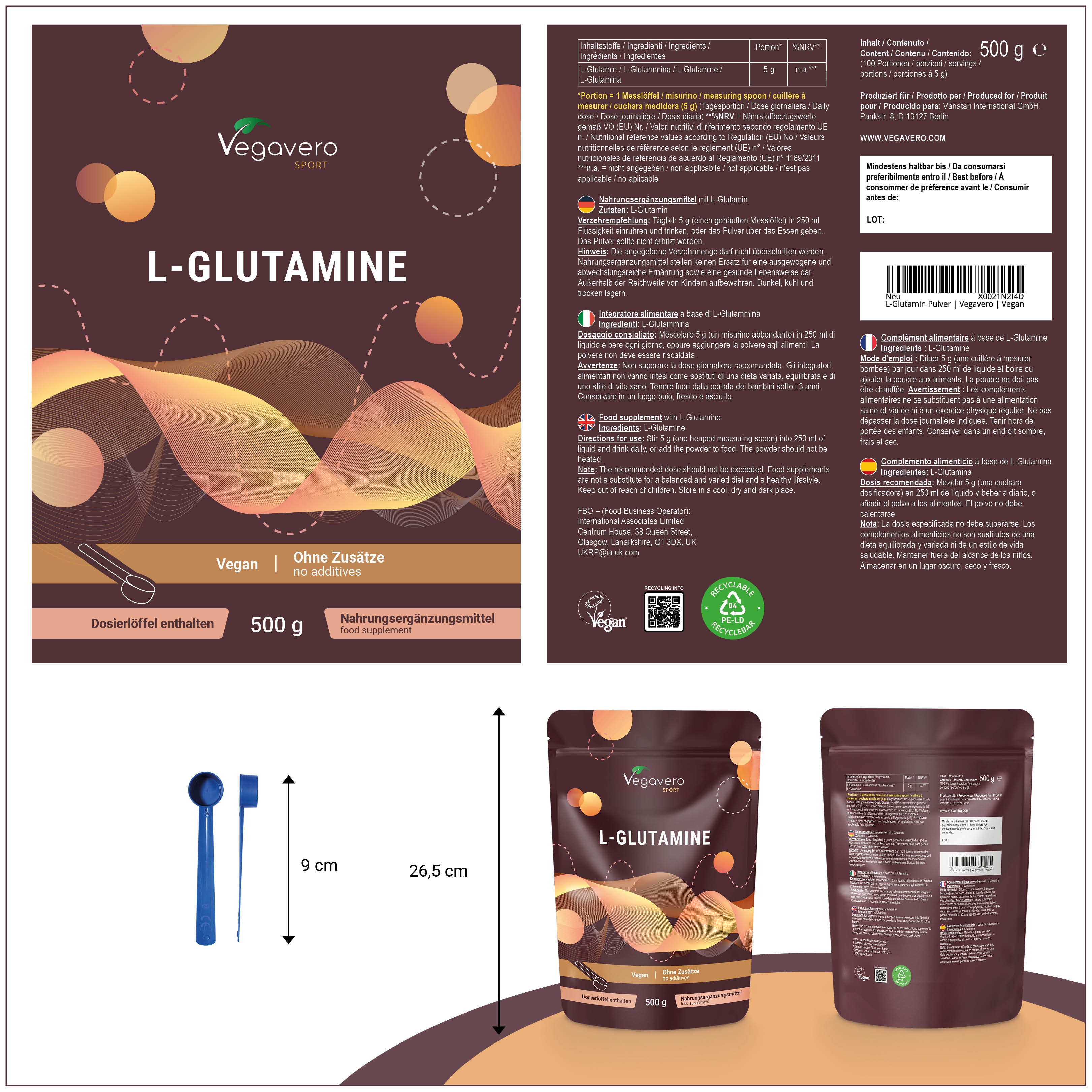 L-Glutamine Powder