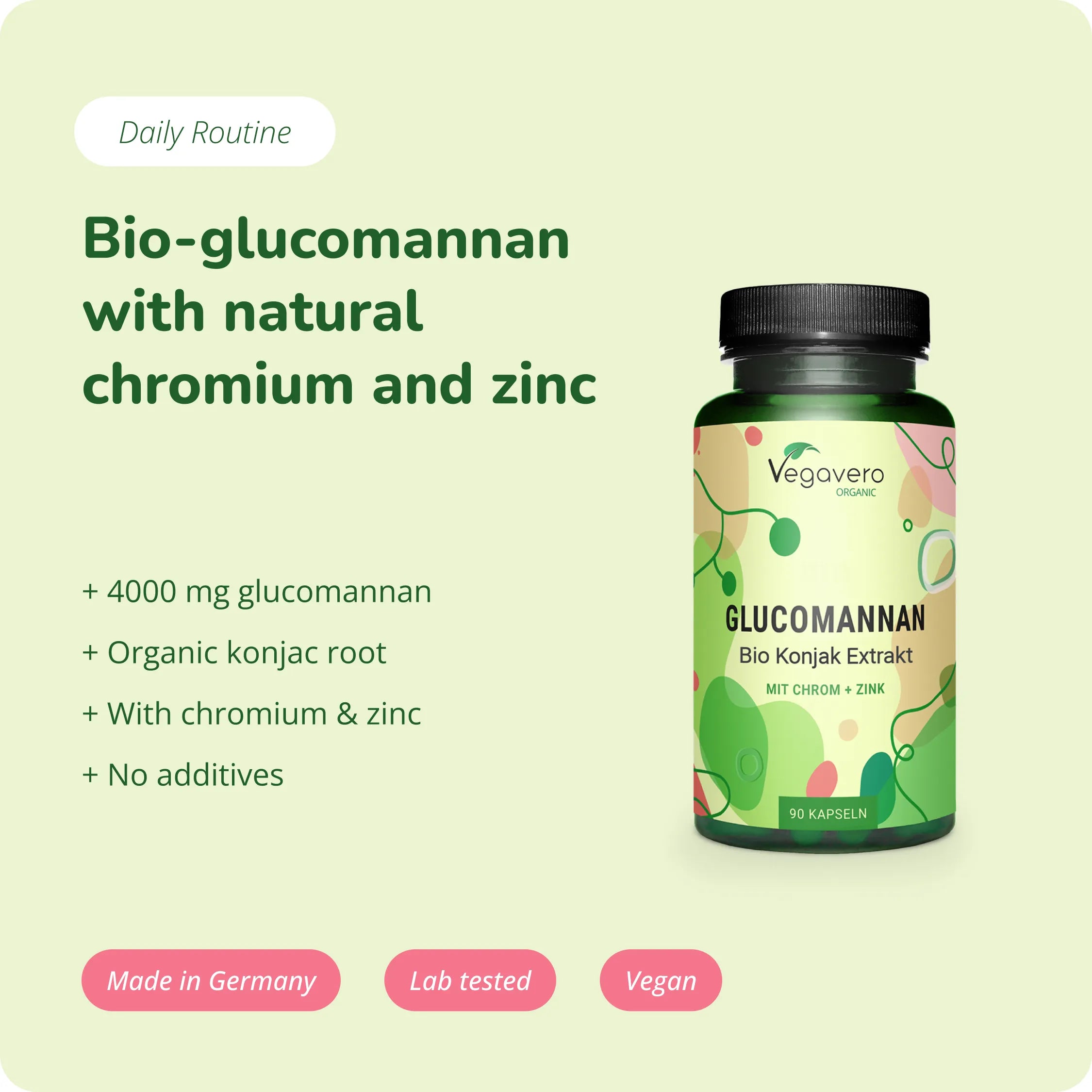Glucomannan Capsules Organic