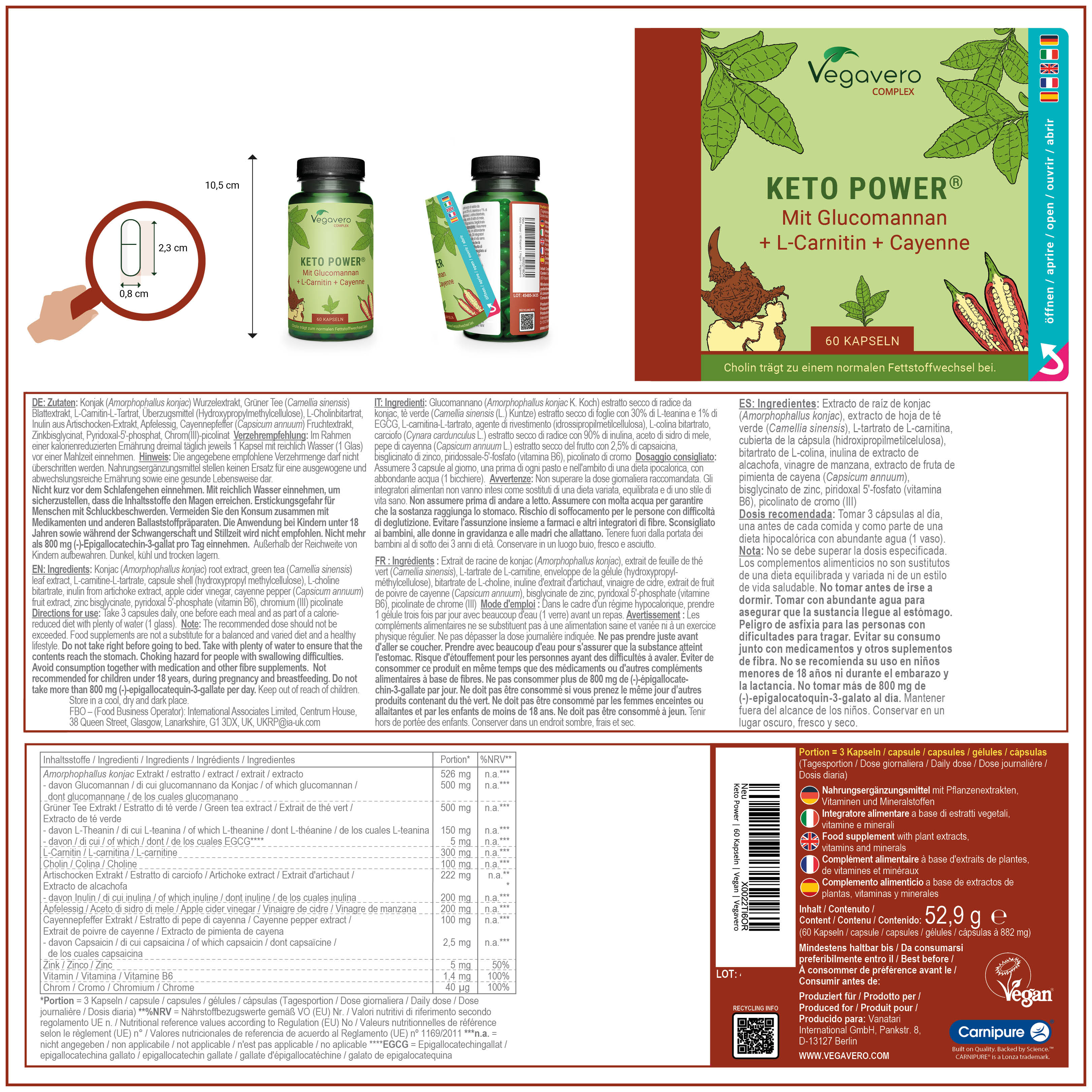 Keto Power Complex Capsules