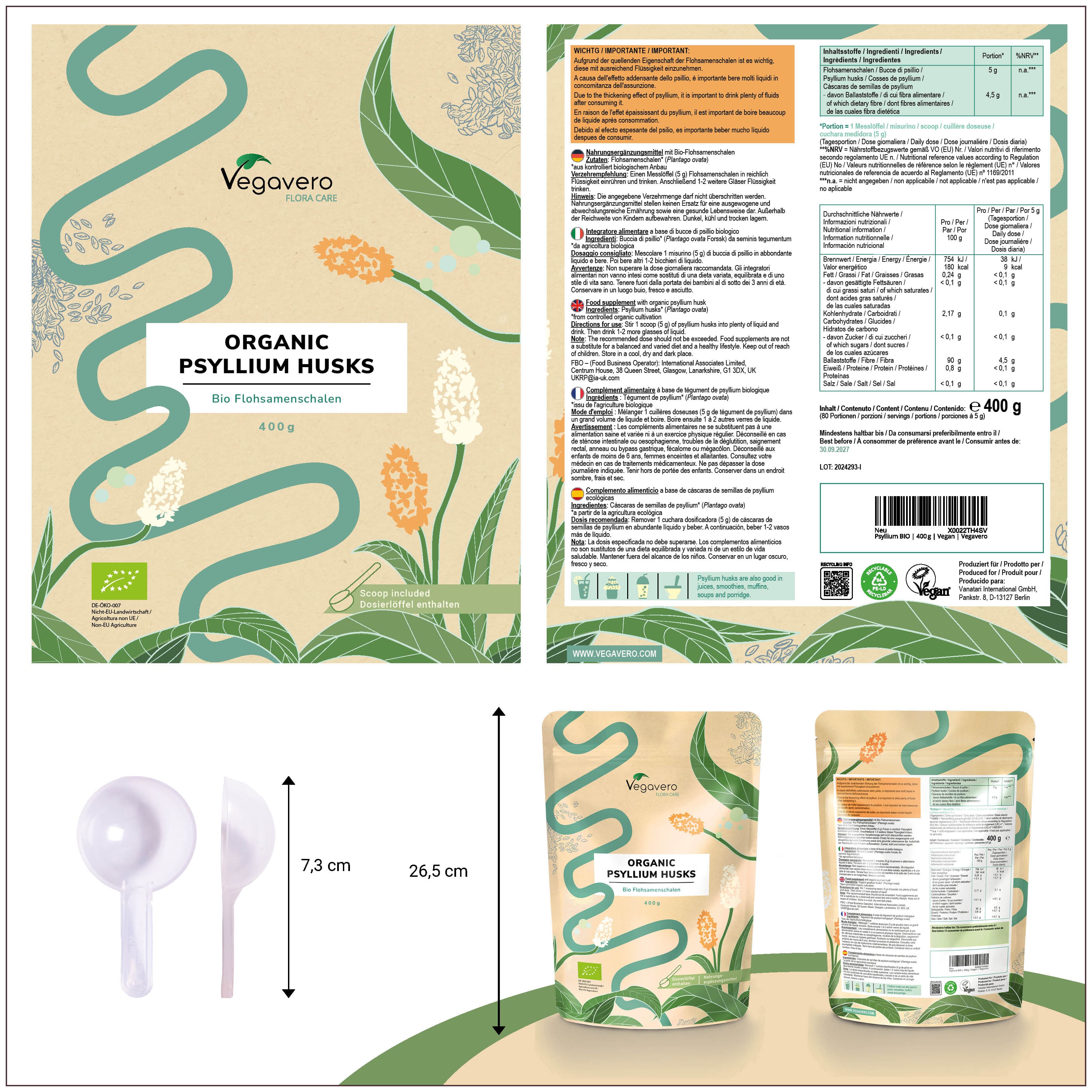 Psyllium Husks Organic