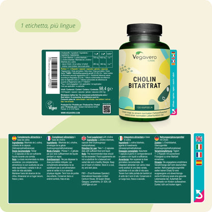 Colina Bitartrato Capsule