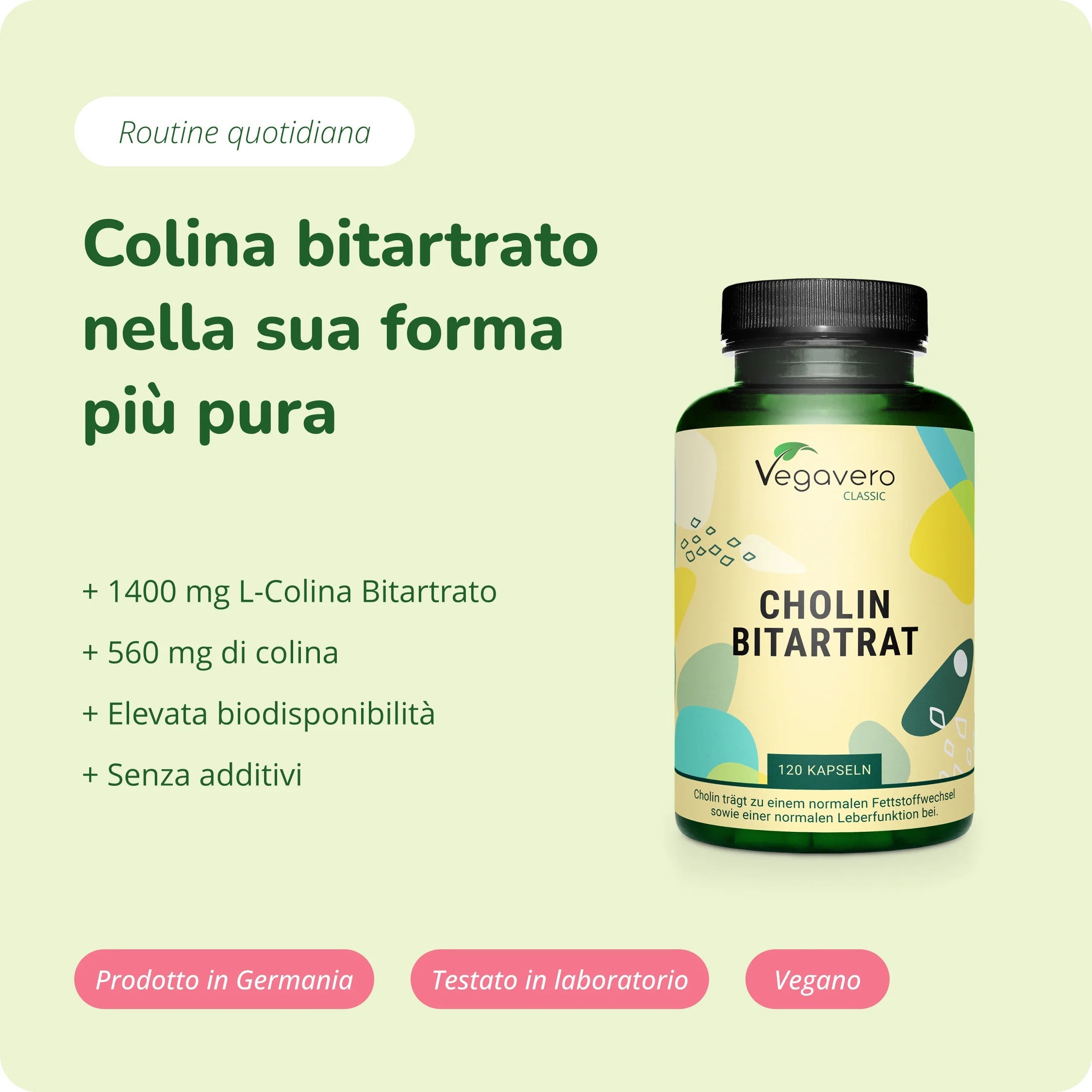 Colina Bitartrato Capsule