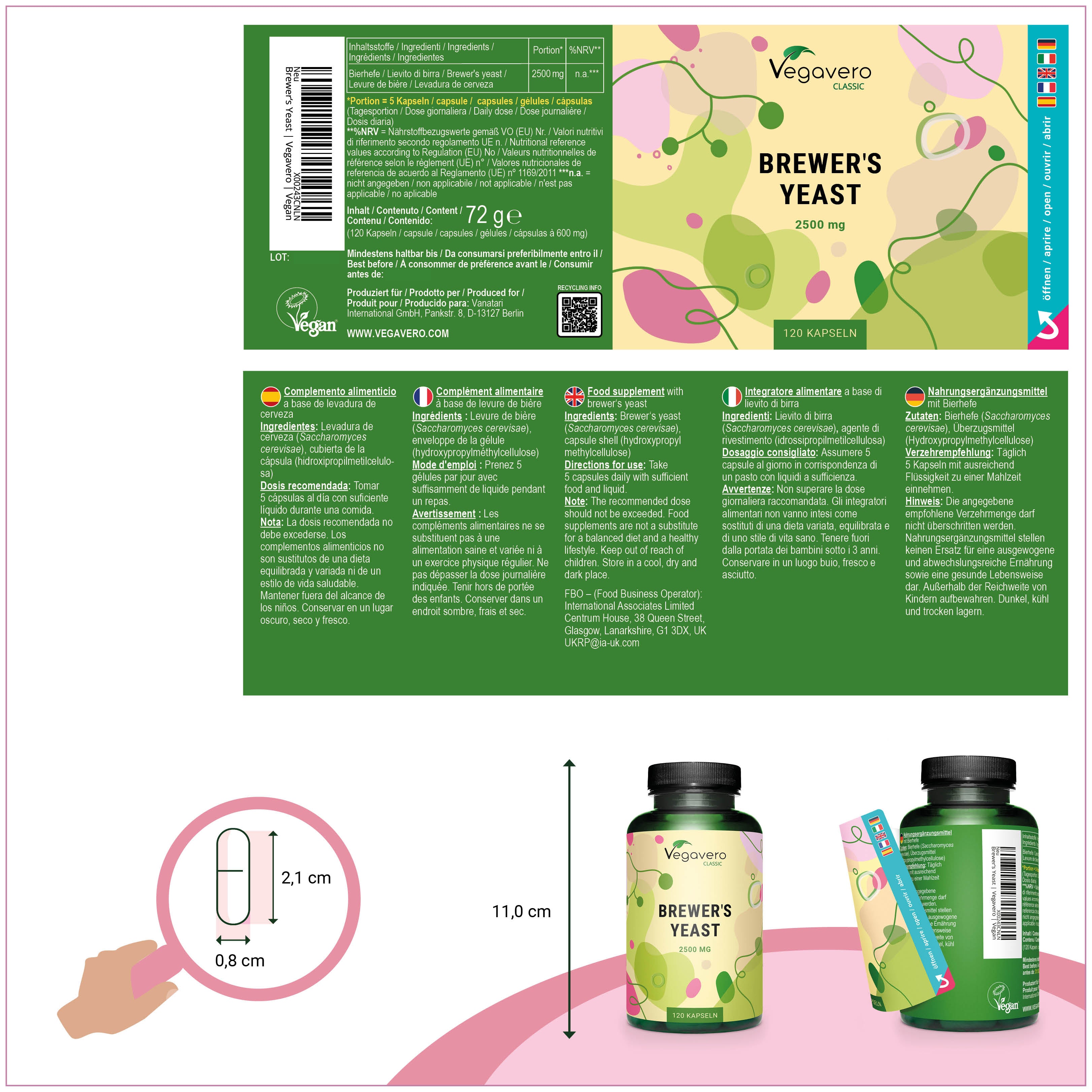 Brewer's Yeast Capsules