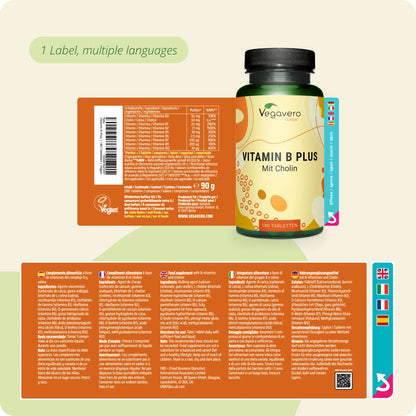Vitamin B Plus Tabletten