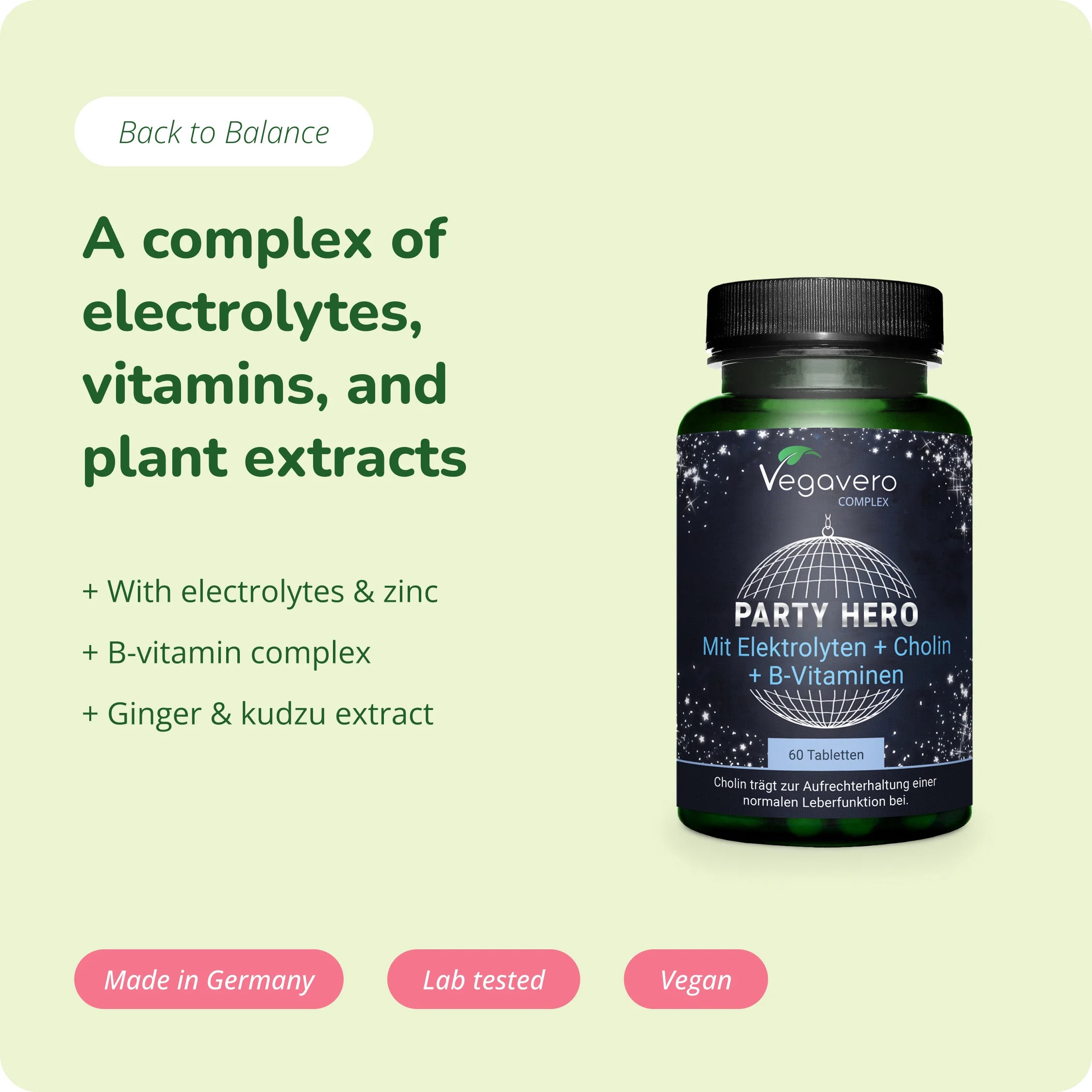 Party Hero Complex Tablets