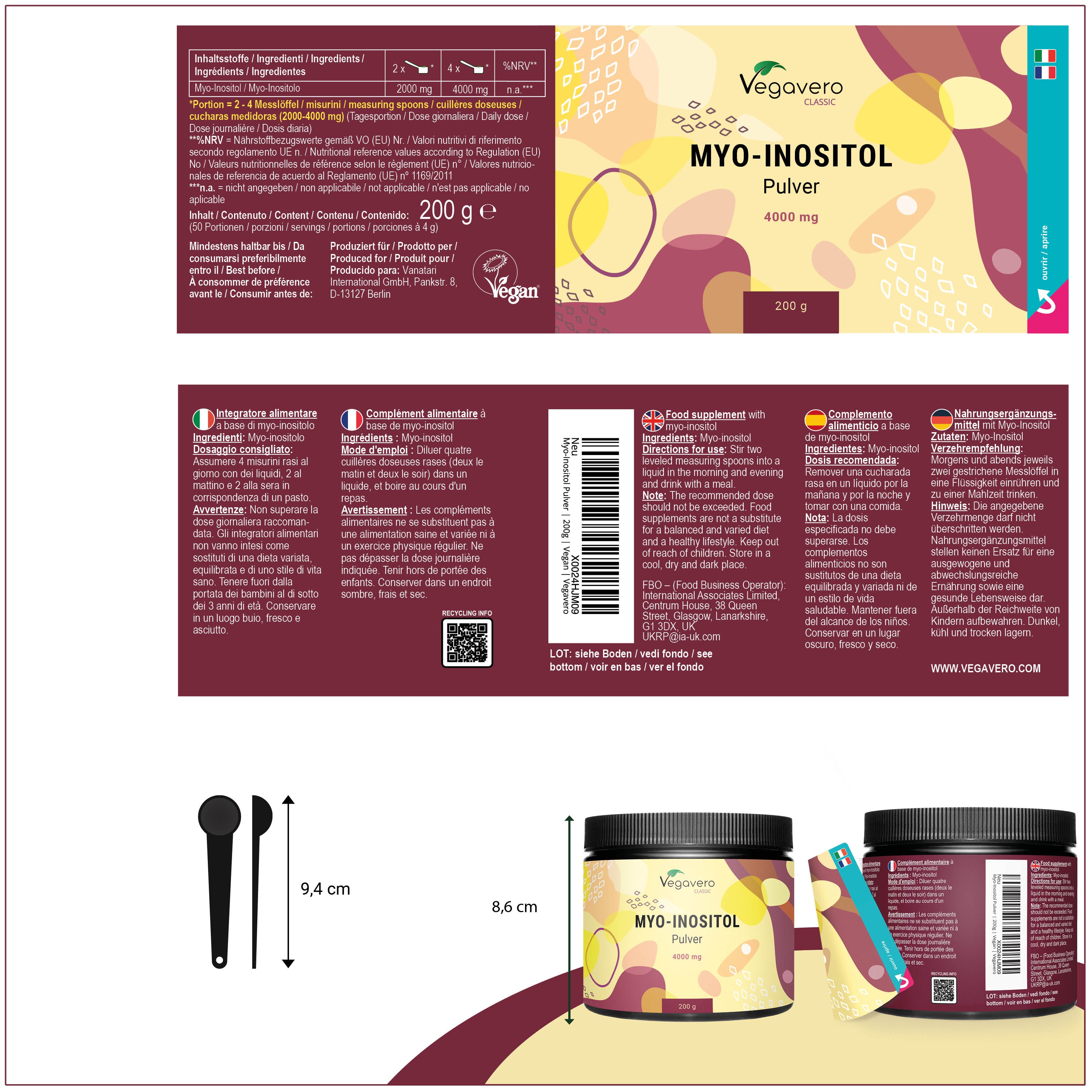 Myo-Inositol Powder
