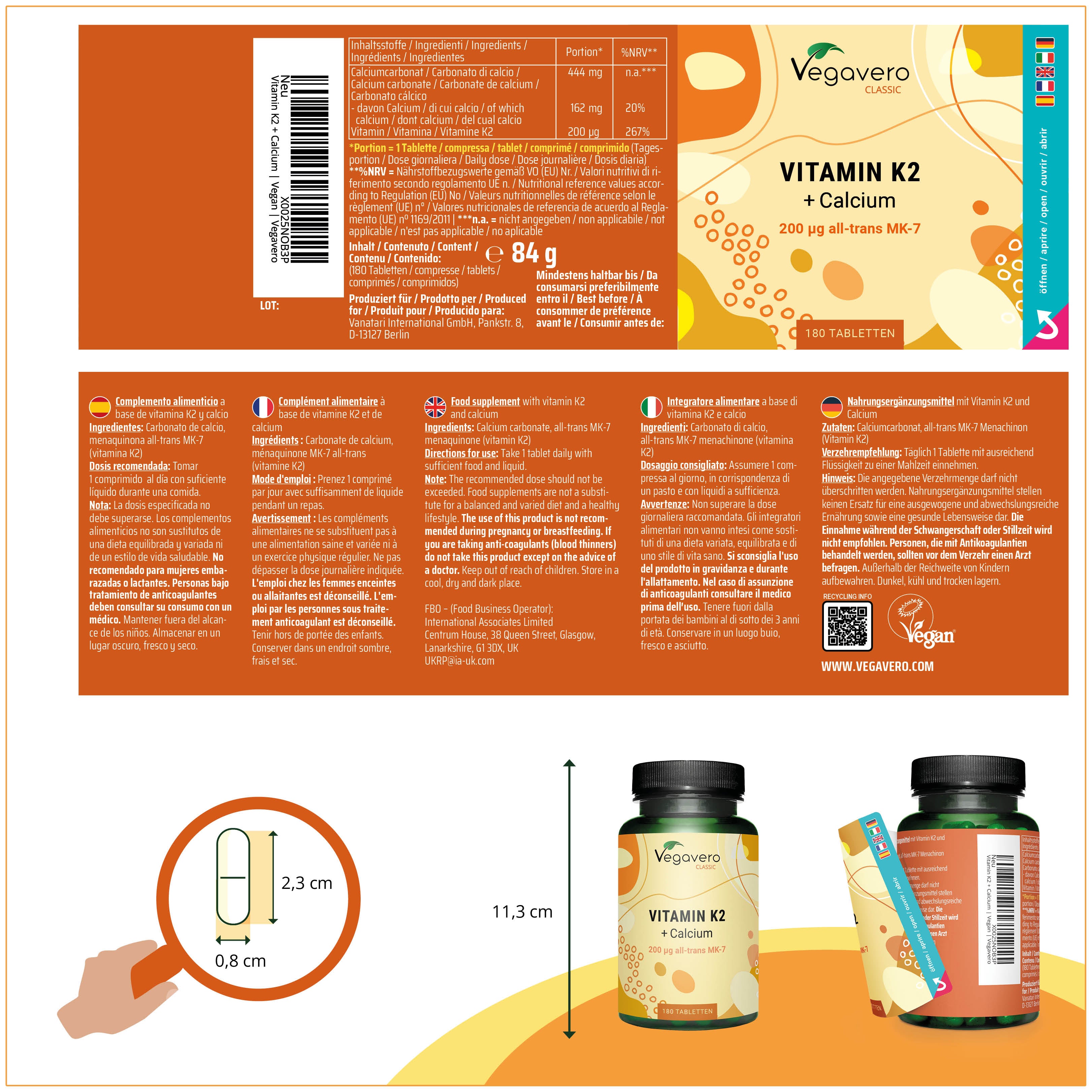 Vitamin K2 Tablets