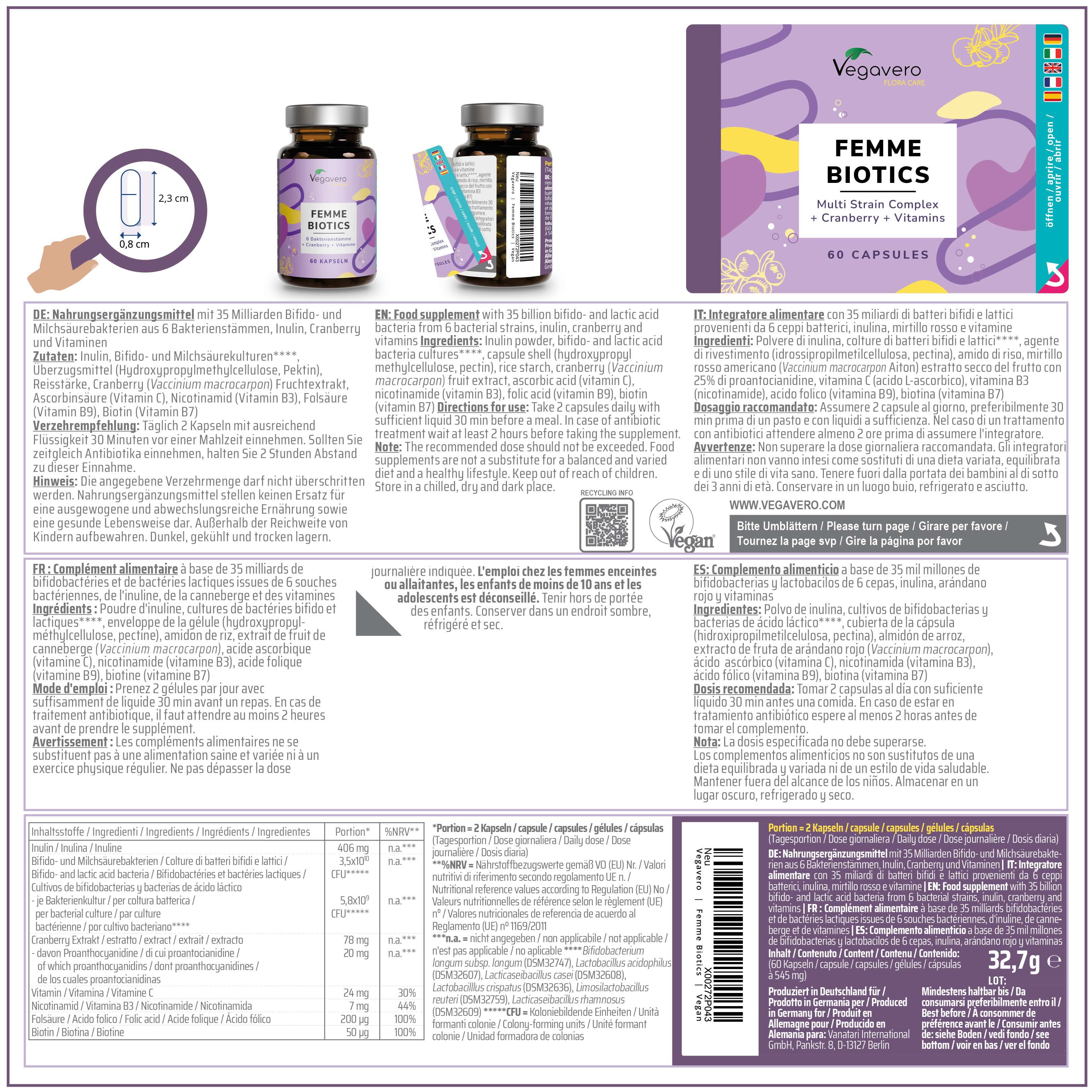 Femme Biotics Capsules