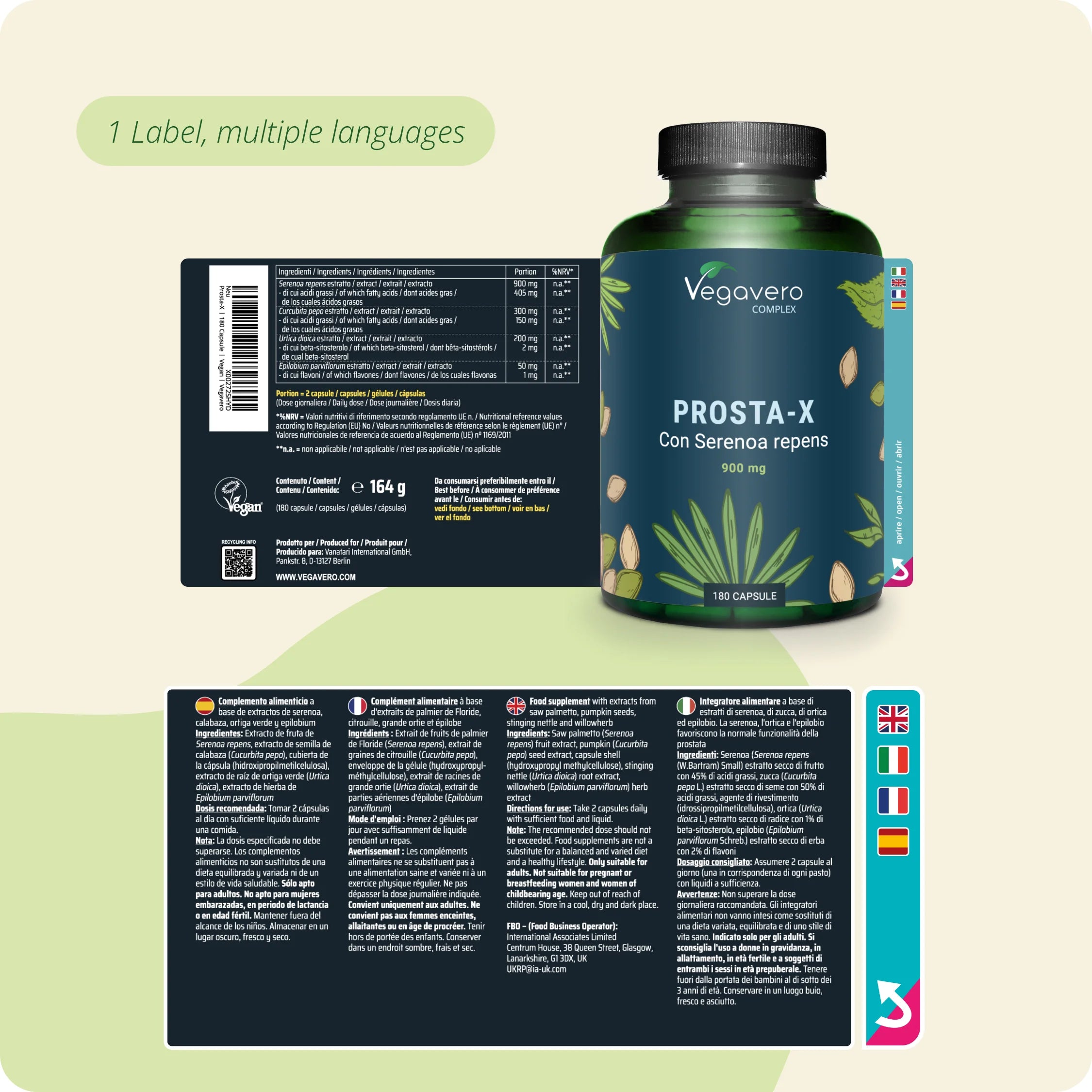 Prosta-X Complex Capsules