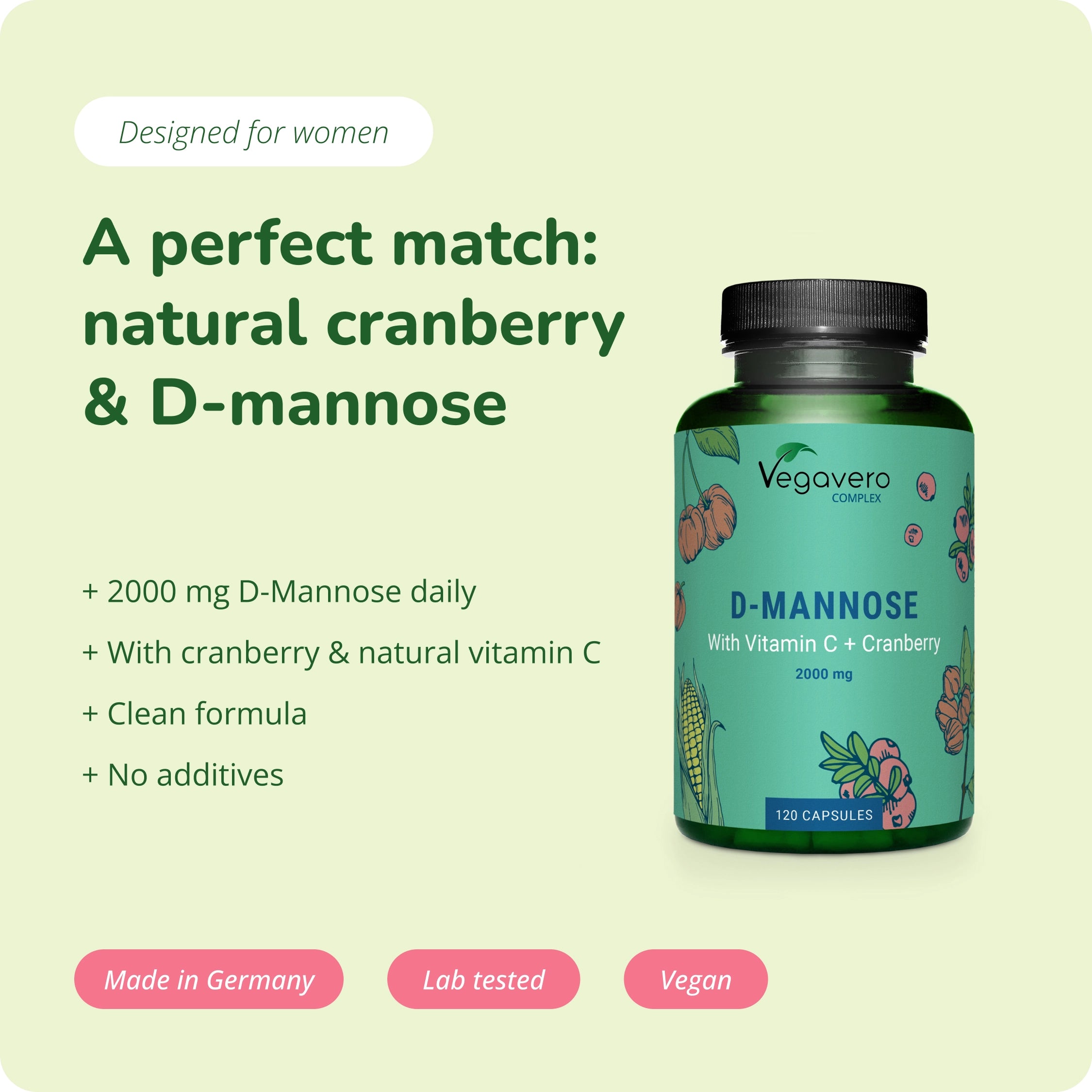 D-Mannose Complex Capsules