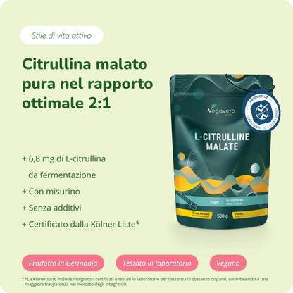 L-Citrullina Malato in Polvere