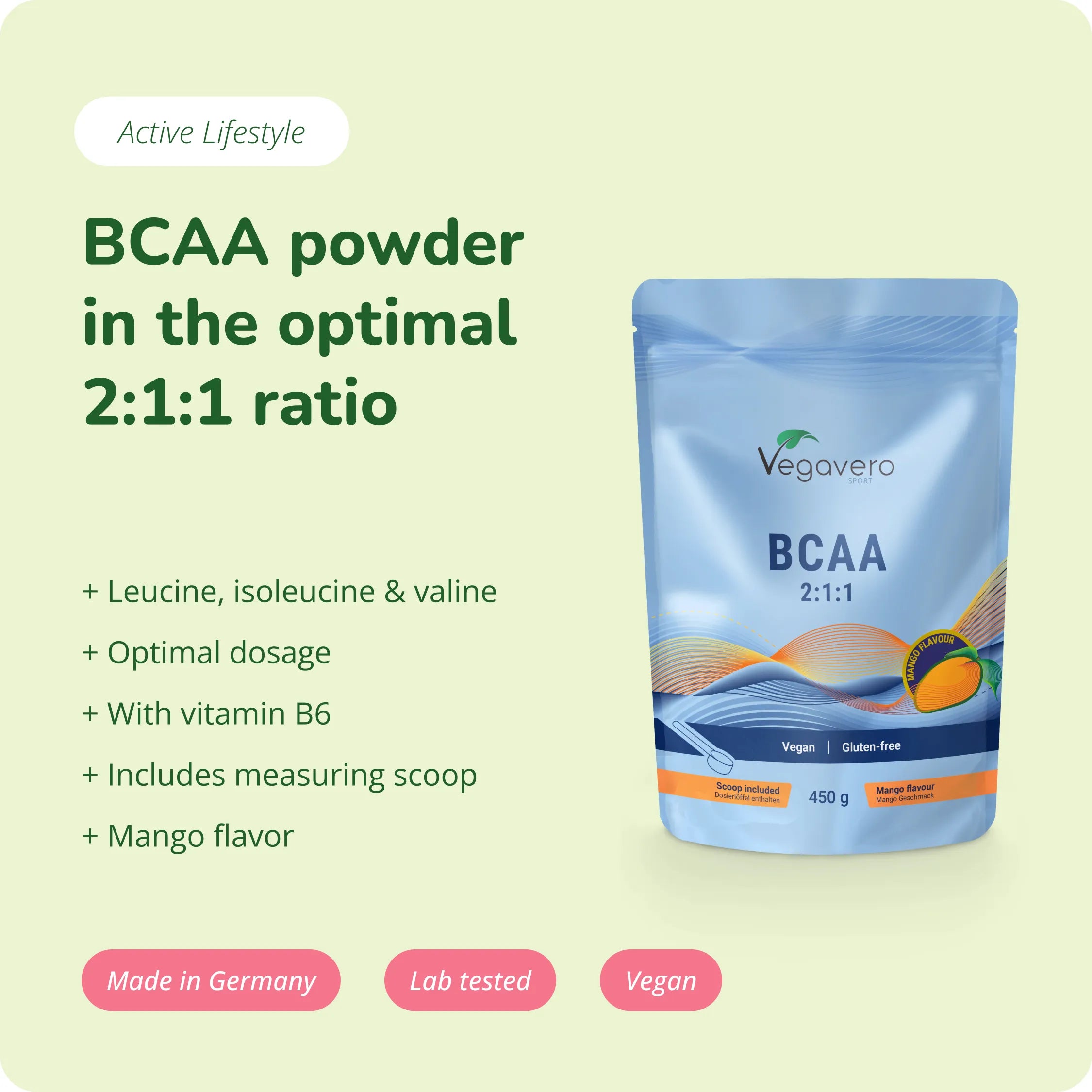 BCAA Powder Mango