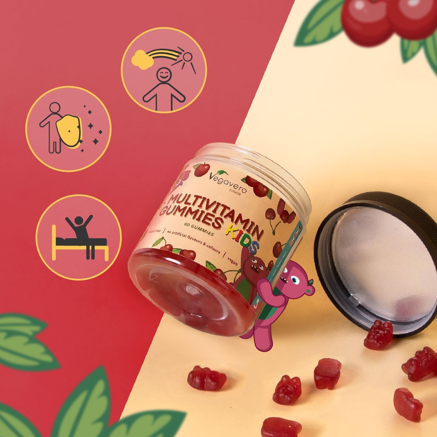 Multi Gummies for Kids » 17 Vitamins Sugar-Free