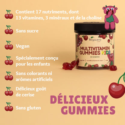 Multivitaminées Junior Gommes