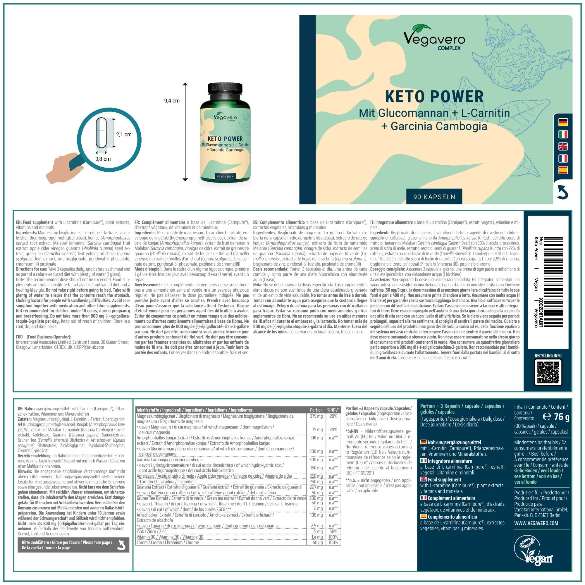 Keto Power Complex Capsules