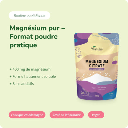 Magnésium Citrate Poudre
