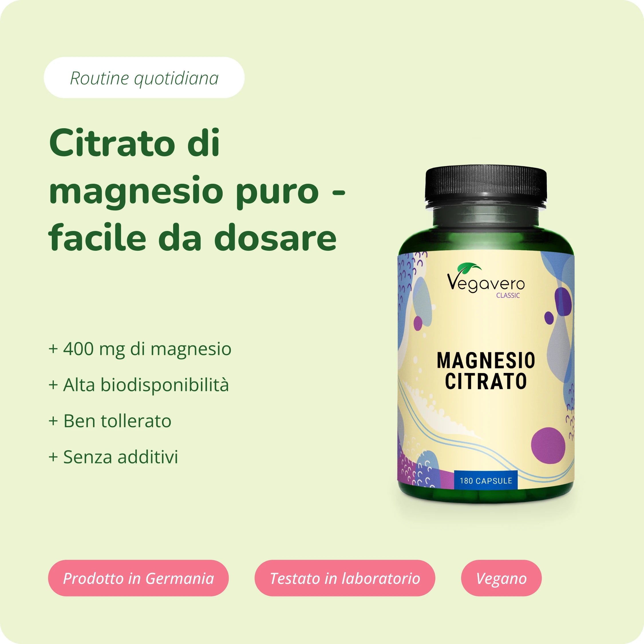 Capsule di Citrato di Magnesio