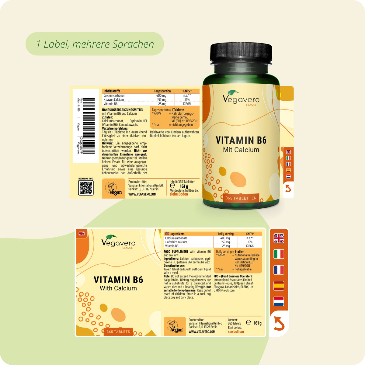 Vitamin B6 Tabletten