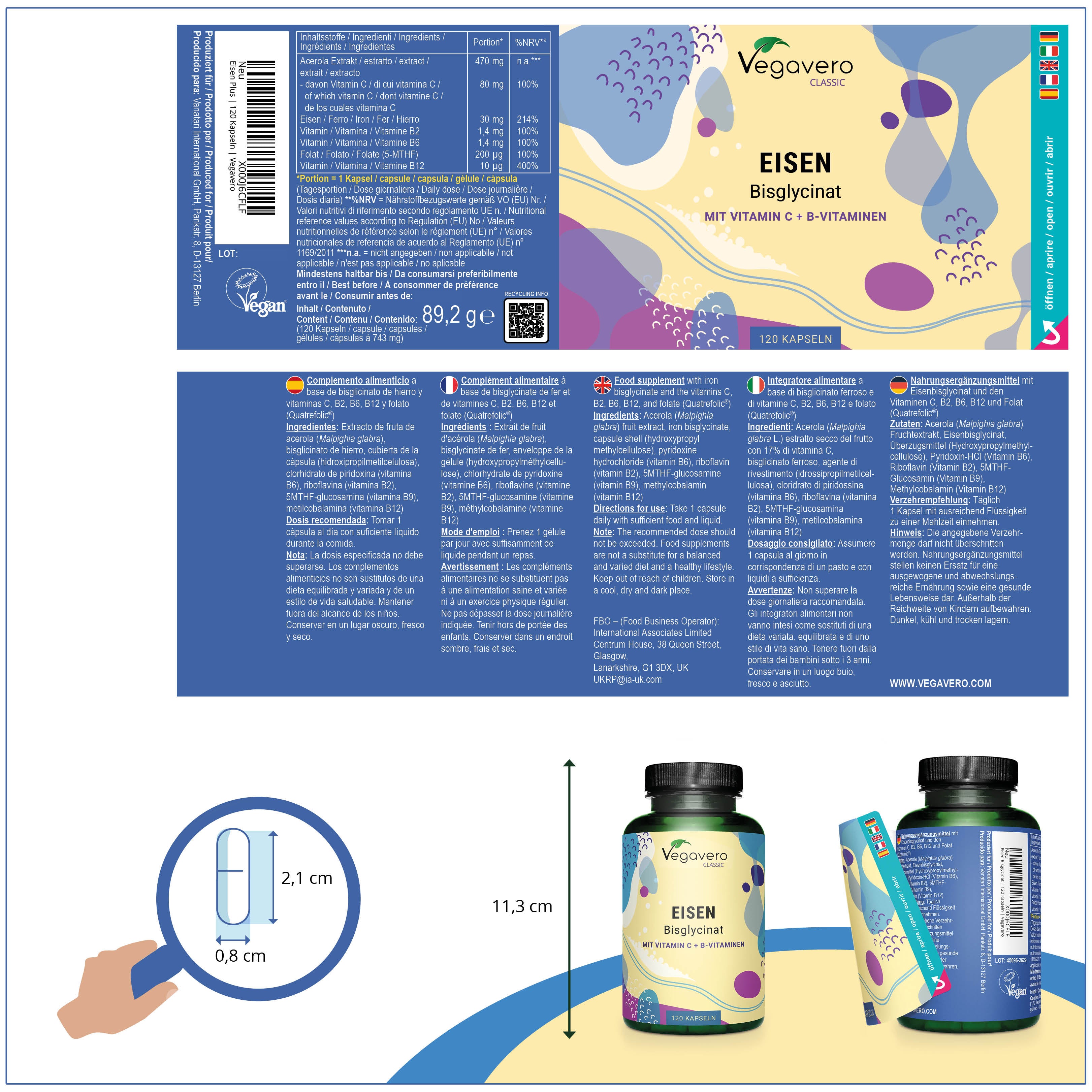 Iron Bisglycinate Capsules
