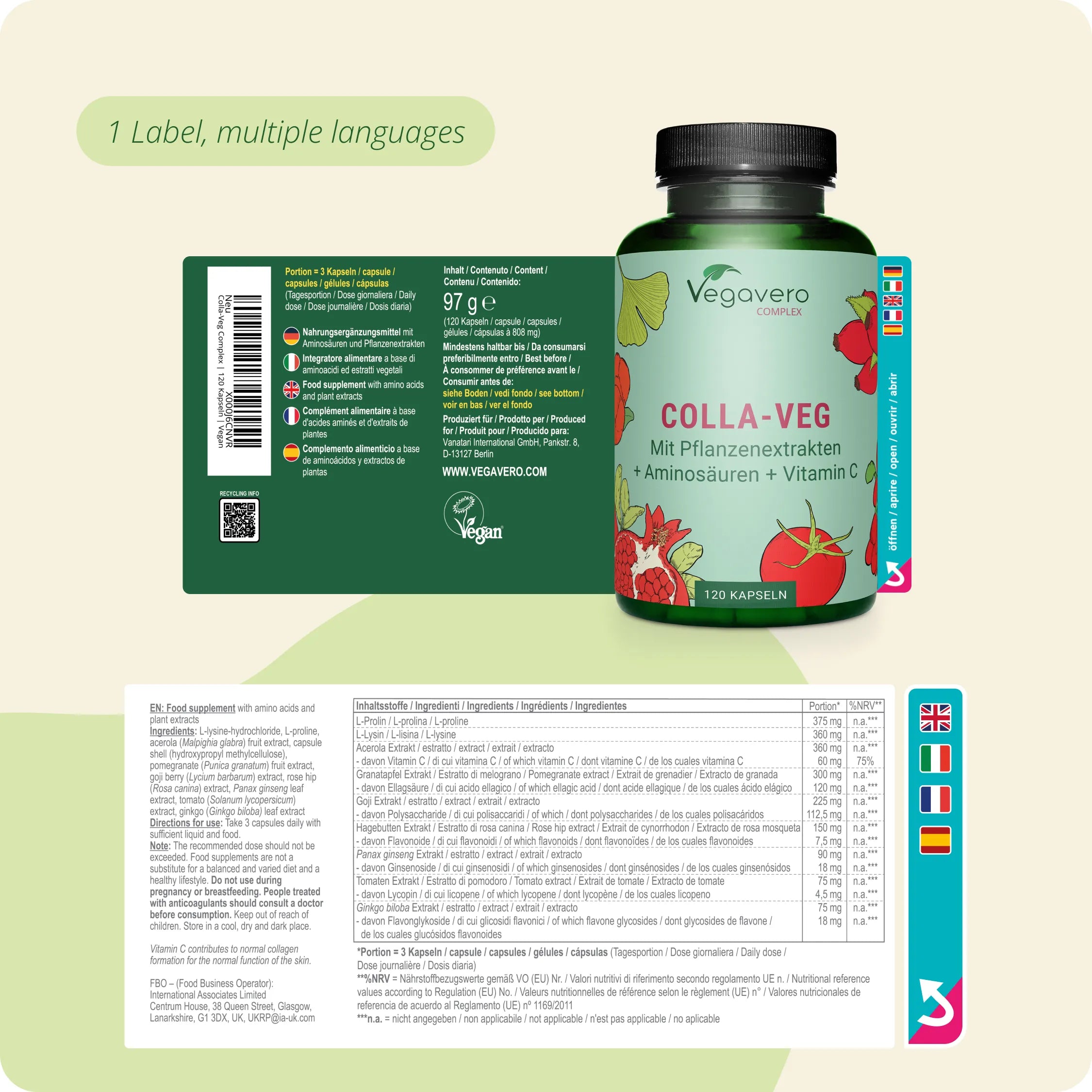 Colla‑Veg Complex Kapseln