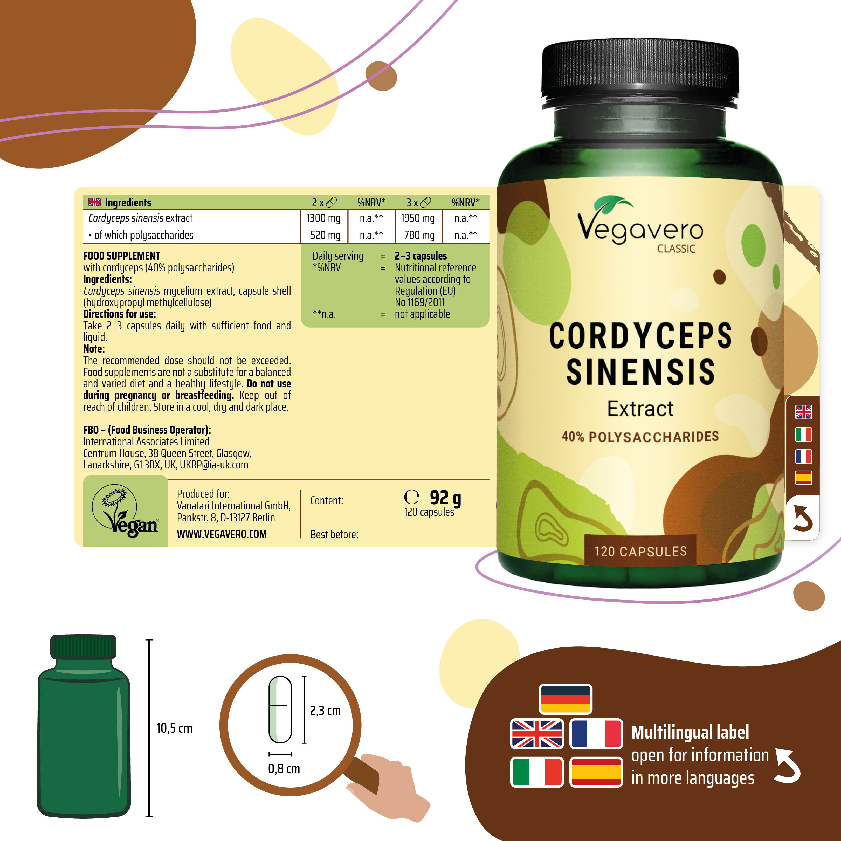 Cordyceps Sinensis Extract Capsules