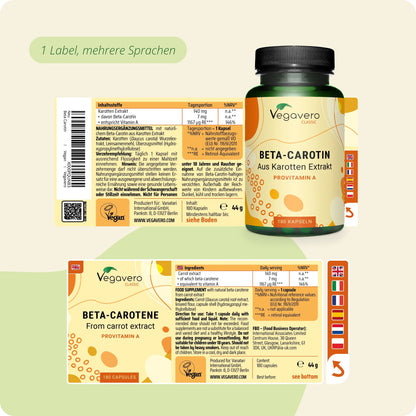 Beta‑Carotin Kapseln