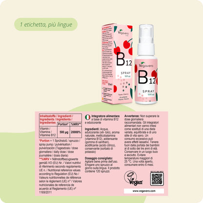 Vitamina B12 Spray