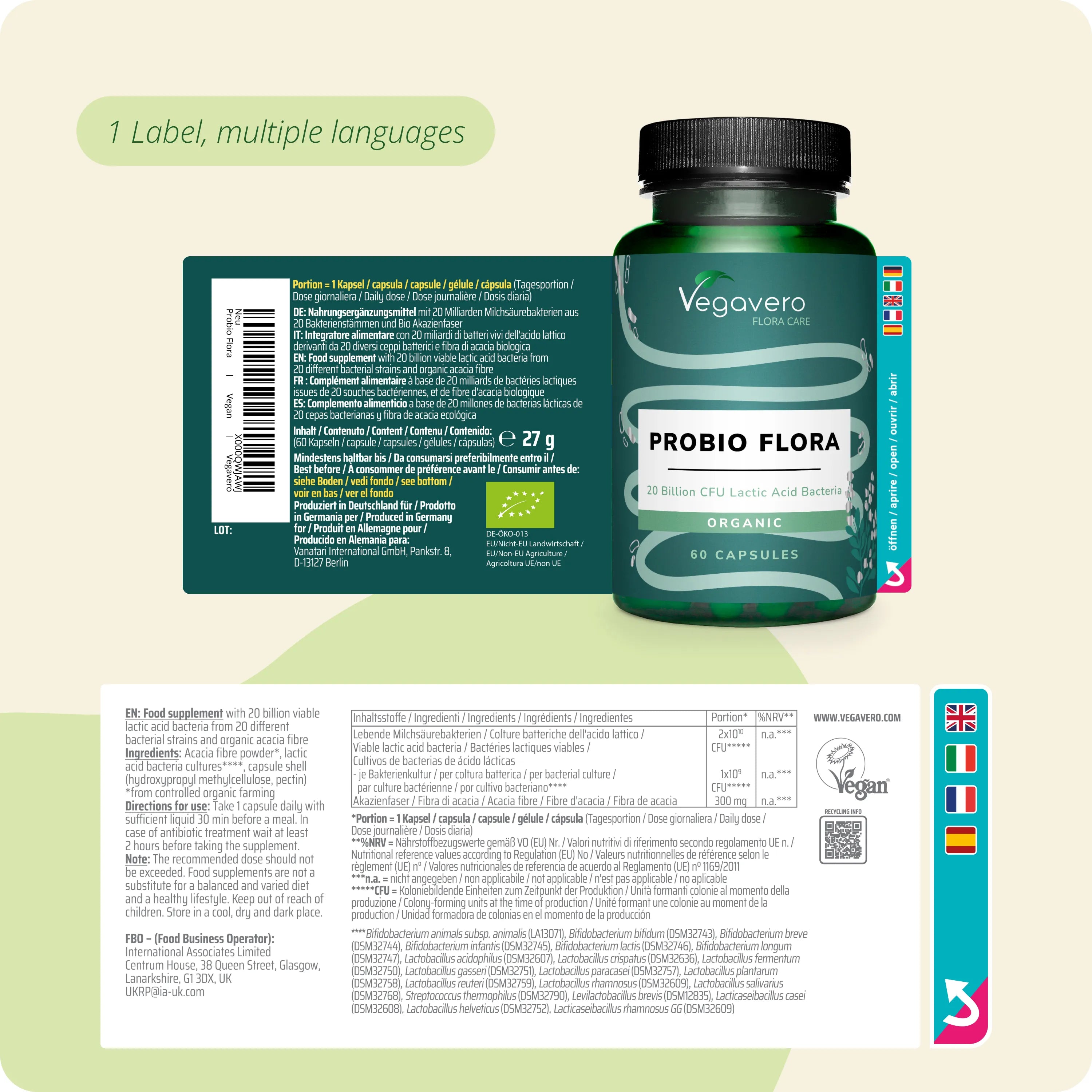 Pro Bio Capsules Organic