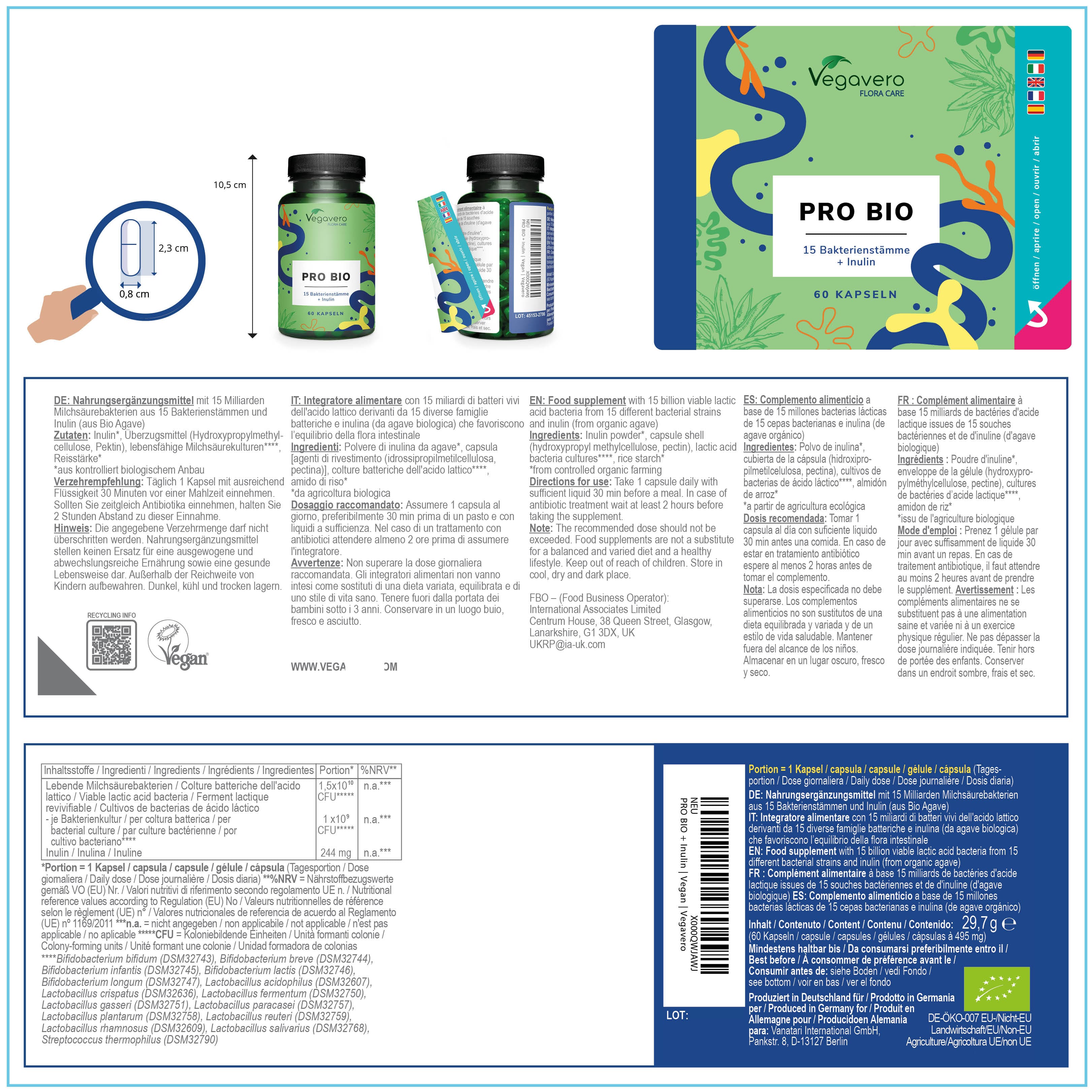 Pro Bio Capsules Organic