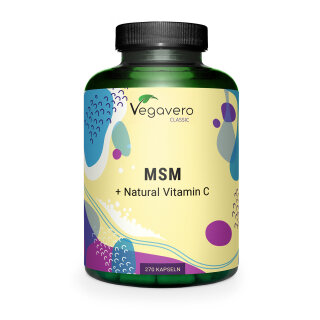 MSM + Vitamina C (270 capsule)