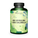 Organic Chlorella &amp; Spirulina (240 Capsules)