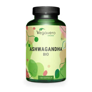 Organic Ashwagandha (180 Capsules)