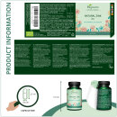 Natural Zinc &amp; Vitamin C - Organic (60 Capsules)