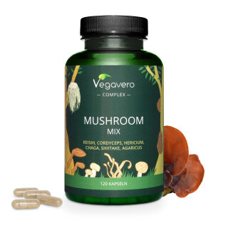 Mushroom Mix Complex (120 cápsulas)