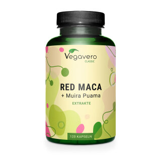 Maca Rouge + Muira Puama (120 gélules)