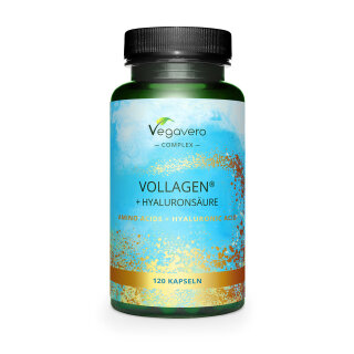 Vegan Collagen+ Hyaluronic Acid (120 cápsulas)