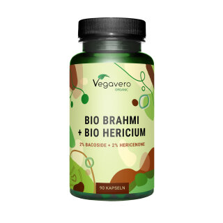 Organic Brahmi + Hericium (90 Capsules)